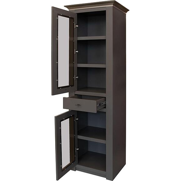 Шкаф «Сорбонна» П7.055.0.11, Материал: ЛДСП+МДФ, Цвет: Кобальт