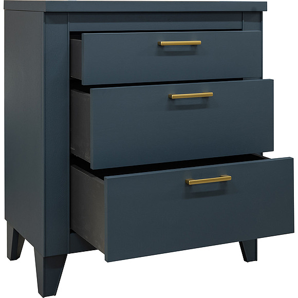 Комод «Амадей» П6.635.1.16, Материал: массив дуба, Цвет: Королевский синий