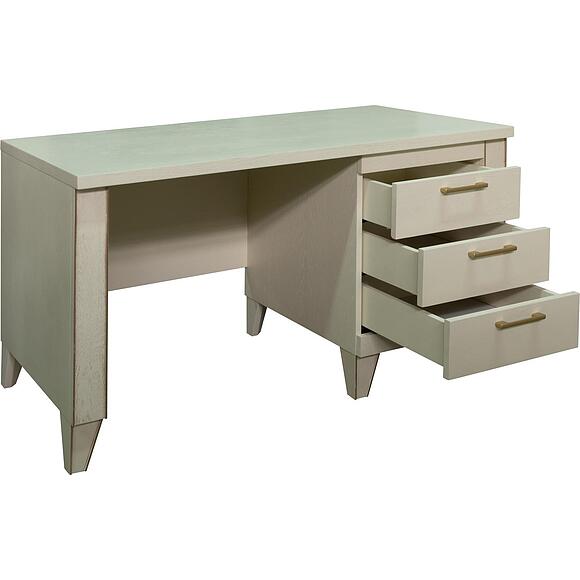 Стол письменный «Амадей» П6.635.2.18 (П6.635.0.18-01), Материал: массив дуба, Цвет: Античная темпера с золочением