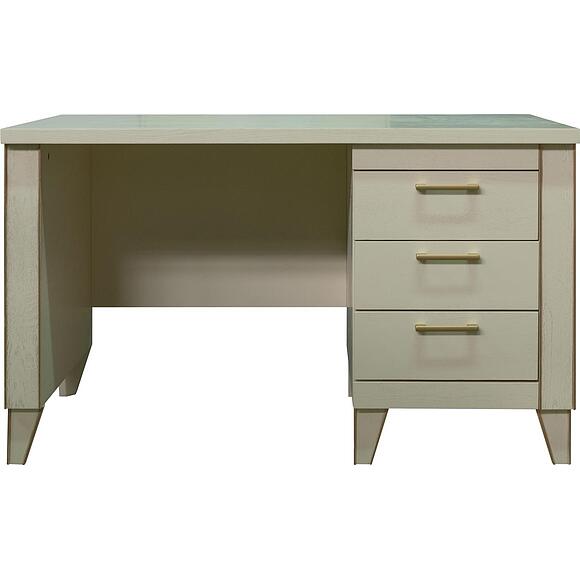 Стол письменный «Амадей» П6.635.2.18 (П6.635.0.18-01), Материал: массив дуба, Цвет: Античная темпера с золочением