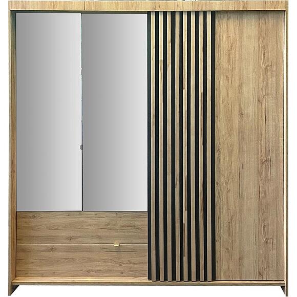 Шкаф для одежды «Деко» БМ2.776.1.65-01, Материал: ЛДСП, Цвет: Дуб наварра