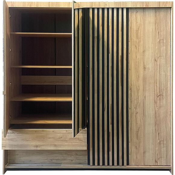 Шкаф для одежды «Деко» БМ2.776.1.65-01, Материал: ЛДСП, Цвет: Дуб наварра