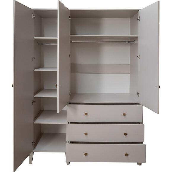 Шкаф для одежды 3д «Эрида» П7.056.1.16, Материал: ЛДСП, Цвет: Персидский жемчуг