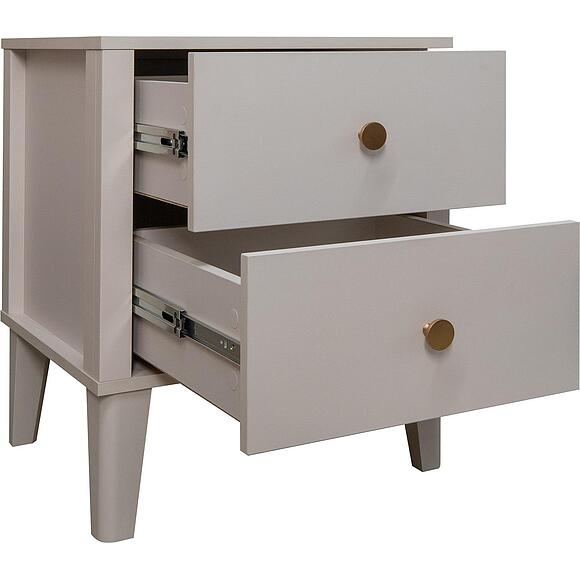 Тумба прикроватная «Эрида» П7.056.1.22, Материал: ЛДСП, Цвет: Персидский жемчуг