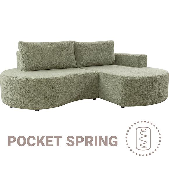 Угловой диван «Роджер» (2мL/R6R/L), Материал: ткань, Группа ткани: 21 группа