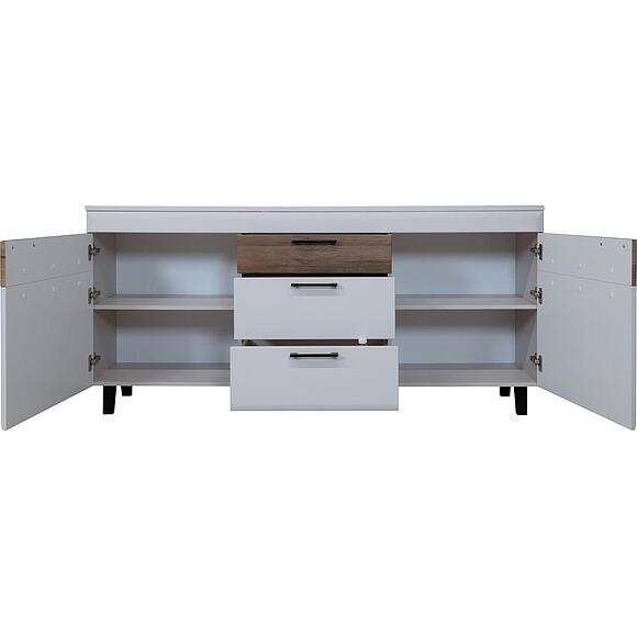 Комод «Ариста» П3.593.0.01, Материал: ЛДСП, Цвет: Беж Нубук + Дуб Артизан Трюфель