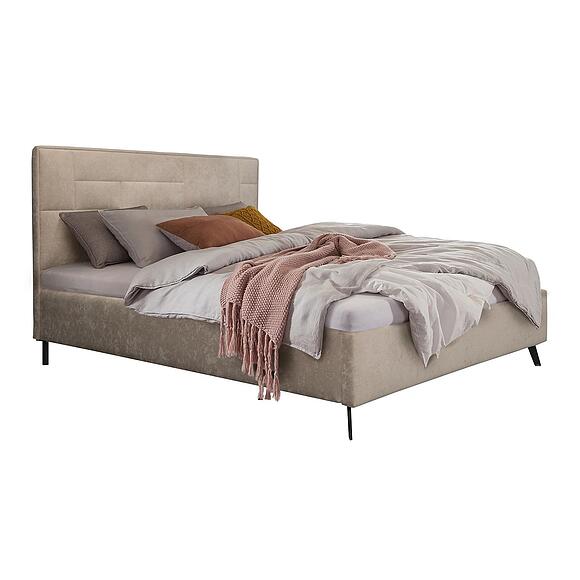 Кровать двойная «Филия», Группа ткани: 19 группа, Механизм трансформации: без механизма, Спальное место: 2000х1600 мм, Размер: 2170×1750×1230