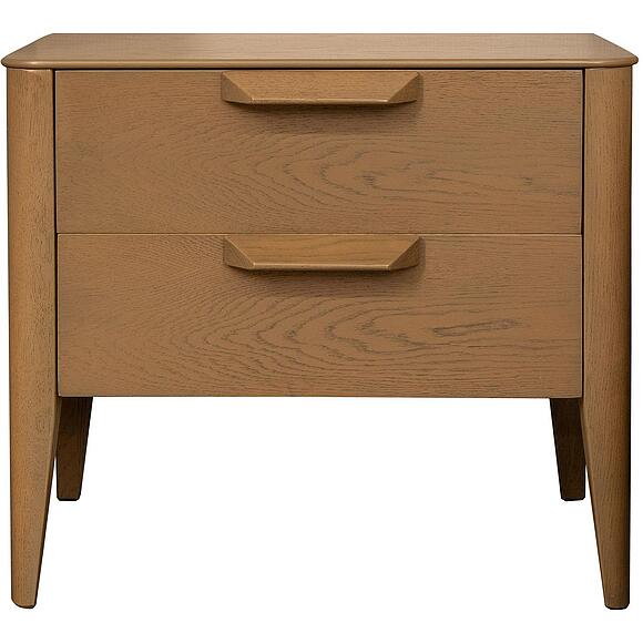 Тумба прикроватная «Версаль» БМ2.777.1.30, Материал: ДСП, облицованная шпоном дуба, Цвет: Капучино