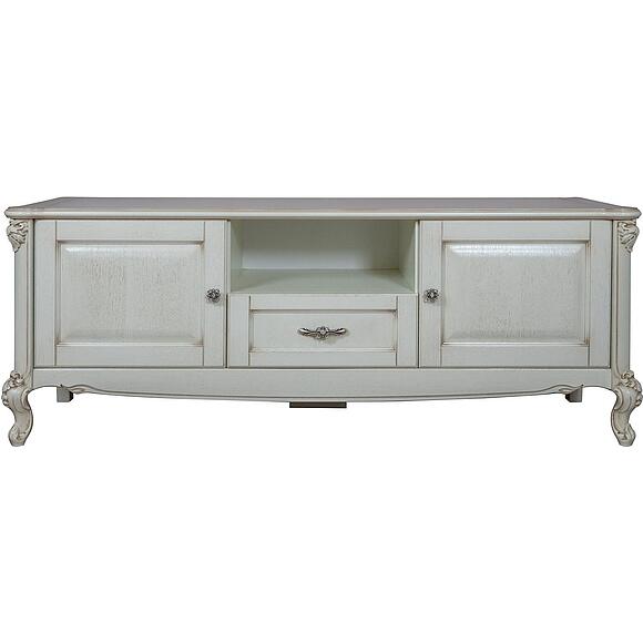 Тумба ТВ «Трезор» П1.987.0.10, Материал: массив дуба, Цвет: Королевский шелк