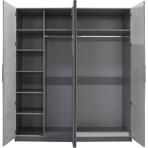 Шкаф для одежды 4д «Скарлетт» БМ2.778.1.27-01, Материал: ЛДСП+МДФ