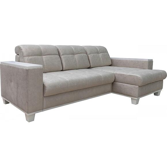 Угловой диван «Матео Люкс» (2ML/6MR), Материал: ткань, Группа ткани: 19 группа, Спальное место: 2100х1480