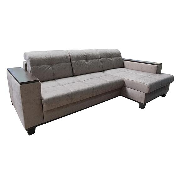 Угловой диван «Матео Люкс» (2ML/6MR), Материал: ткань, Группа ткани: 19 группа, Спальное место: 2100х1480