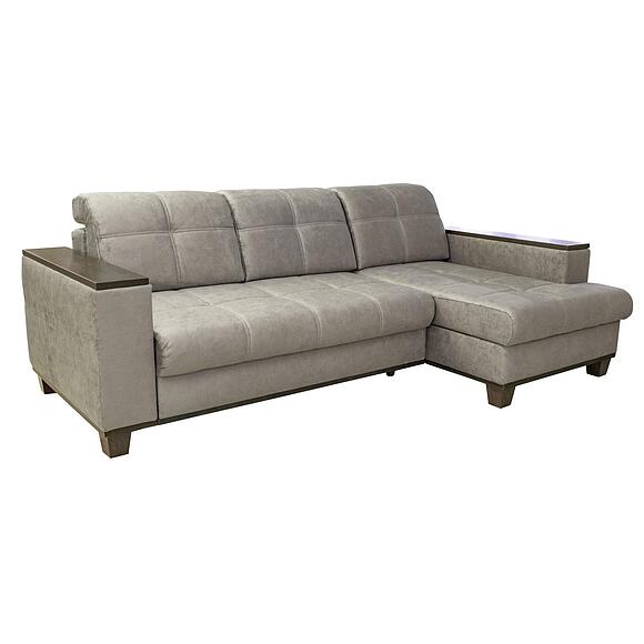 Угловой диван «Матео Люкс» (2ML/6MR), Материал: ткань, Группа ткани: 19 группа, Спальное место: 2100х1480