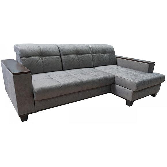 Угловой диван «Матео Люкс» (2ML/6MR), Материал: ткань, Группа ткани: 19 группа, Спальное место: 2100х1480