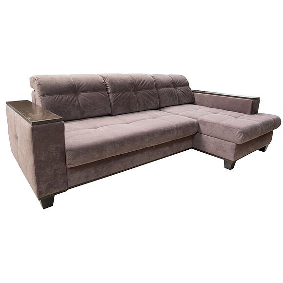 Угловой диван «Матео Люкс» (2ML/6MR), Материал: ткань, Группа ткани: 19 группа, Спальное место: 2100х1480