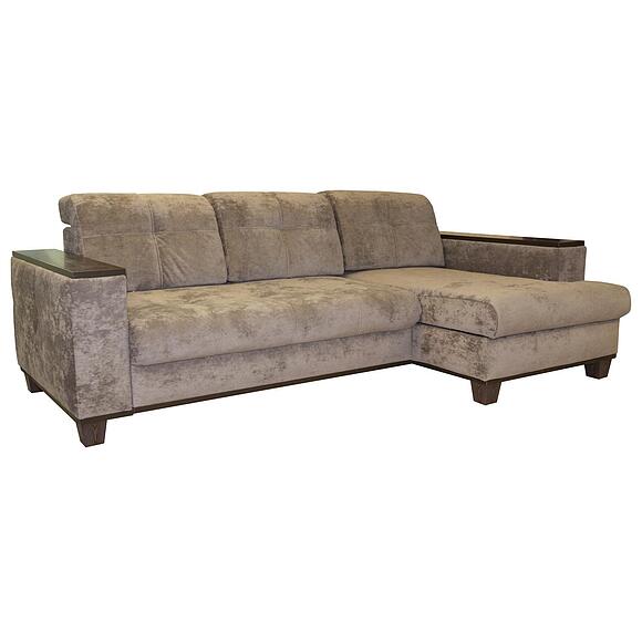 Угловой диван «Матео Люкс» (2ML/6MR), Материал: ткань, Группа ткани: 19 группа, Спальное место: 2100х1480