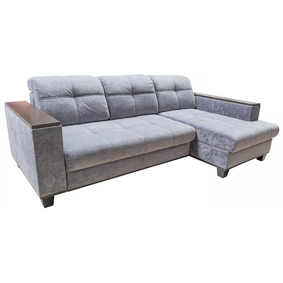 Угловой диван «Матео Люкс» (2ML/6MR), Материал: ткань, Группа ткани: 19 группа, Спальное место: 2100х1480