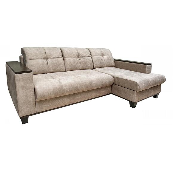 Угловой диван «Матео Люкс» (2ML/6MR), Материал: ткань, Группа ткани: 20 группа, Спальное место: 2100х1480