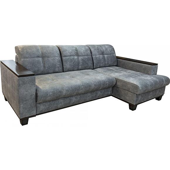 Угловой диван «Матео Люкс» (2ML/6MR), Материал: ткань, Группа ткани: 20 группа, Спальное место: 2100х1480