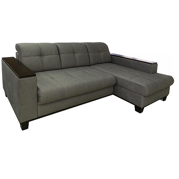 Угловой диван «Матео Люкс» (2ML/6MR), Материал: ткань, Группа ткани: 20 группа, Спальное место: 2100х1480