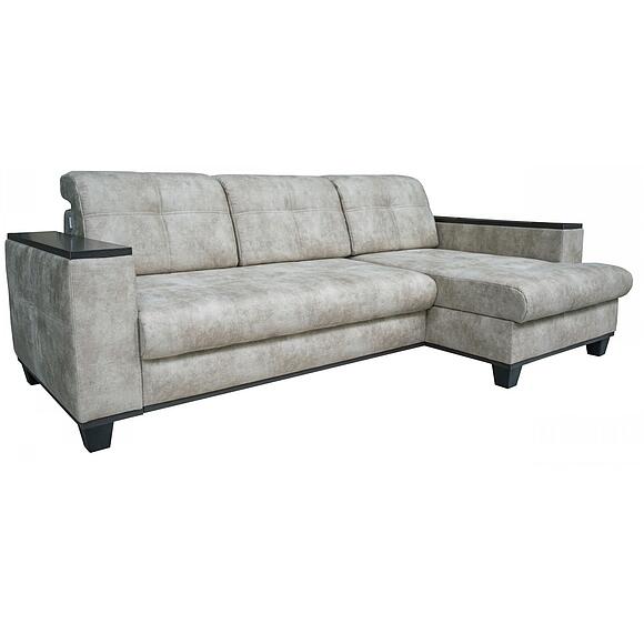 Угловой диван «Матео Люкс» (2ML/6MR), Материал: ткань, Группа ткани: 21 группа, Спальное место: 2100х1480