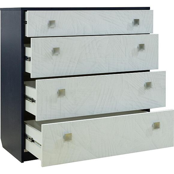 Комод «Призма Нью» П3.0592.1.03, Материал: ЛДСП, Цвет: Ночное небо + Призма