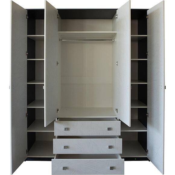 Шкаф 4Д «Призма Нью» П3.0592.1.19, Материал: ЛДСП, Цвет: Ночное небо + Призма (8C3A5333.jpg) Шкаф 4Д «Призма Нью» П3.0592.1.19, Материал: ЛДСП, Цвет: Ночное небо + Призма