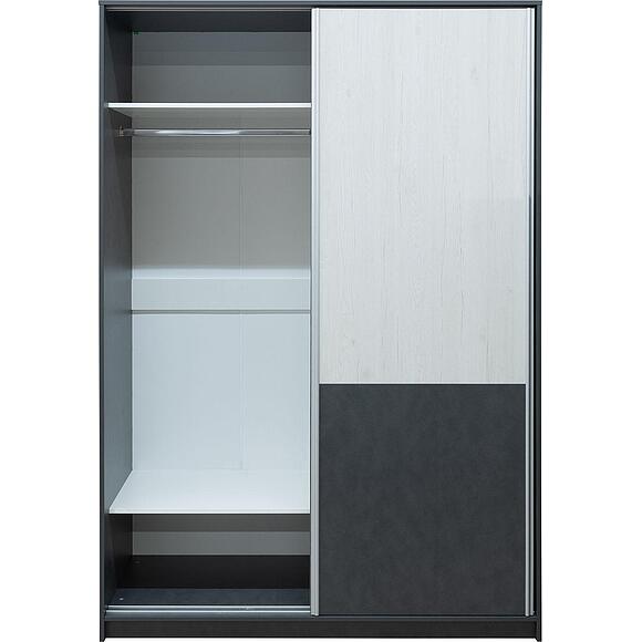 Шкаф-купе «Челси Бум» П3.0587.1.08, Материал: ЛДСП, Цвет: Емен Бордо жеңіл + Металл Бруклин