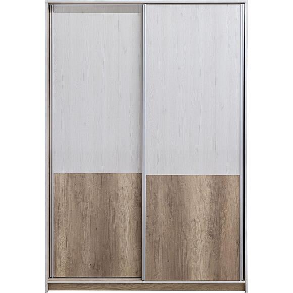 Шкаф-купе 2Д «Юнона Лайт» П3.0582.1.02, Материал: ЛДСП, Цвет: Дуб бордо лайт+Дуб каньон