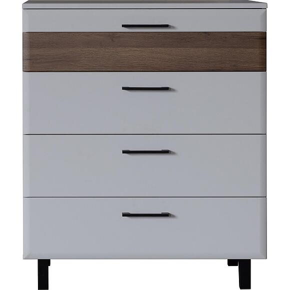 Комод «Ариста» П3.593.1.27, Материал: ЛДСП, Цвет: Беж Нубук + Дуб Артизан Трюфель