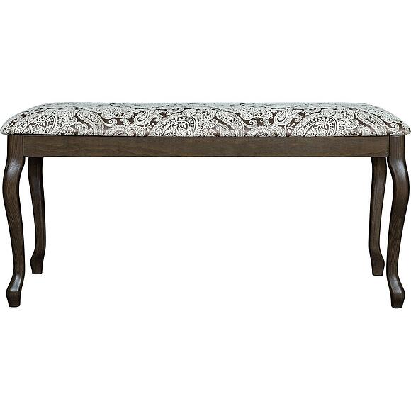 Скамья «Элис М» П5.0292.5.03, Материал: ткань, Цвет: Венге