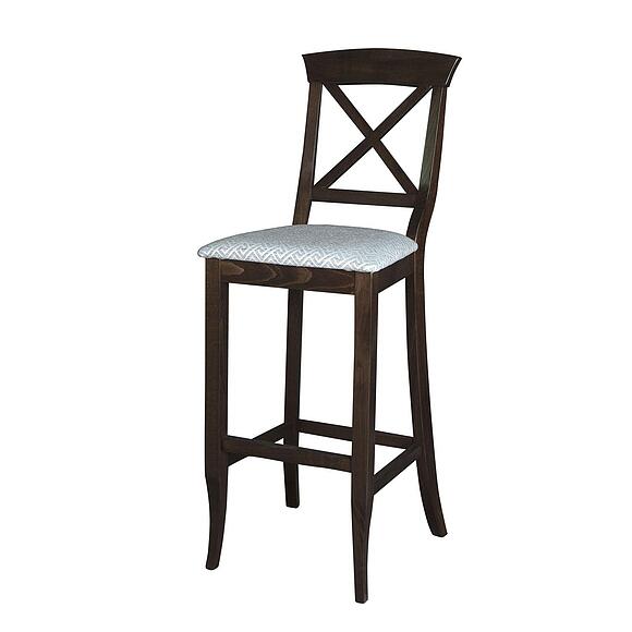 Стул барный «Рустикаль М» П5.0351.5.03, Материал: искусственная кожа, Цвет: Венге