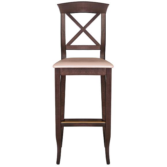 Стул барный «Рустикаль М» П5.0351.5.03, Материал: искусственная кожа, Цвет: Венге