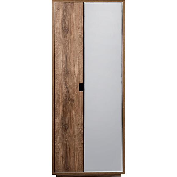 Шкаф «Хольтен Лофт» П3.0579.3.01, Материал: ЛДСП, Цвет: Дуб Ланцелот темный - Дуб Стирлинг +Графит