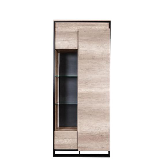 Шкаф с витриной «Каньон Лофт» П3.0561.0.20/40
