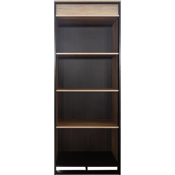 Стеллаж «Каньон Лофт» П3.0561.0.27, Материал: ЛДСП, Цвет: Дуб Каньон+чёрный