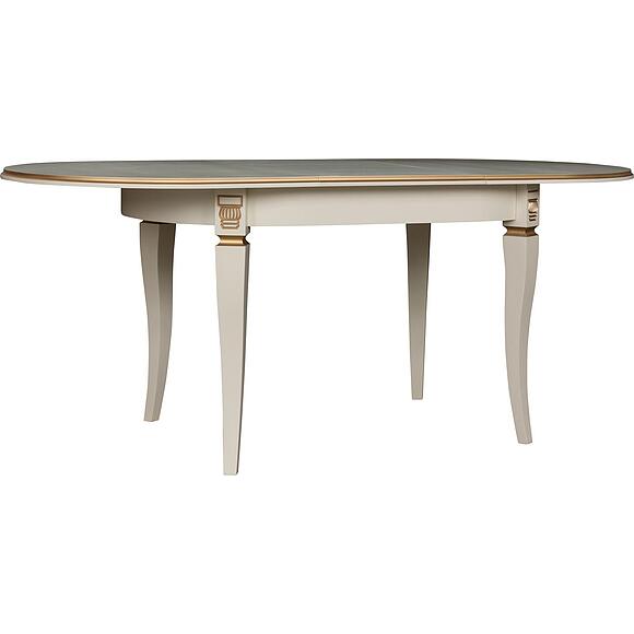 Стол «Валенсия Классик» П3.0589.4.60, Материал: МДФ+шпон, Цвет: Античная темпера с золочением