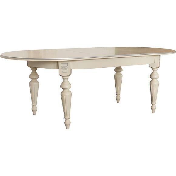 Стол «Валенсия Классик» П3.0589.4.18, Материал: МДФ+шпон, Цвет: Античная темпера с серебром