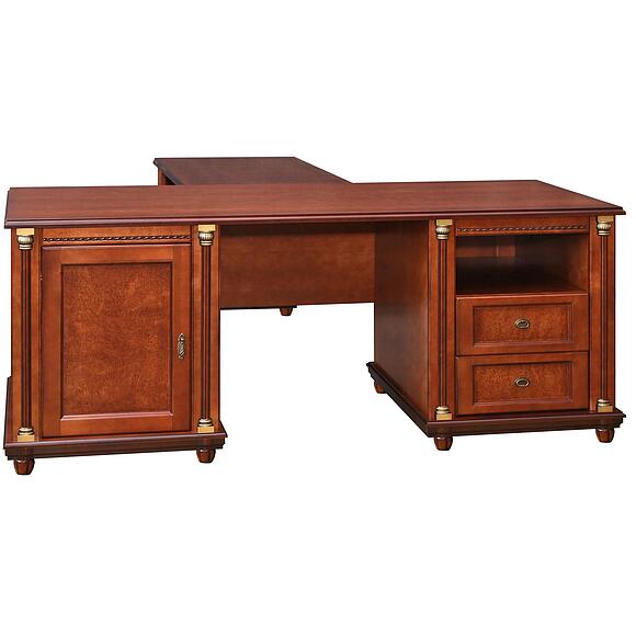 Стол письменный «Валенсия Классик» П3.0589.2.03, Материал: массив березы, Цвет: Каштан