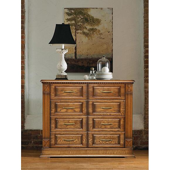 Тумба «Верди Классик» П3.0487.1.02, Материал: массив дуба, Цвет: Дуб рустикаль с патинированием