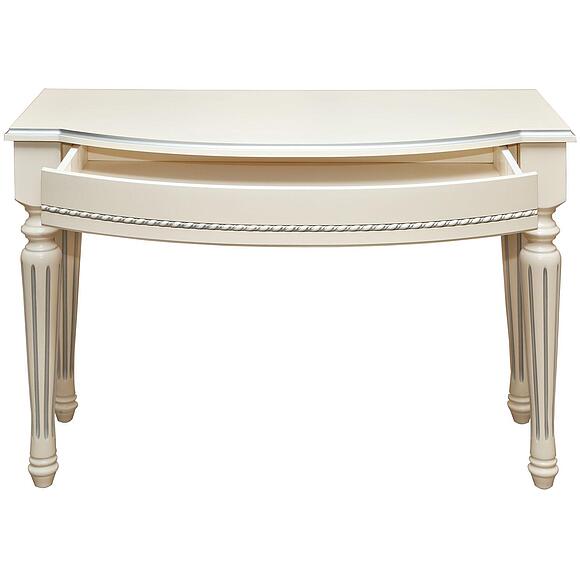 Стол туалетный «Валенсия Классик» П3.0589.1.16, Материал: МДФ+шпон, Цвет: Античная темпера с серебром (stol_valensiya_p254_81_antich_tempera_serebro_3.jpg) Стол туалетный «Валенсия Классик» П3.0589.1.16, Материал: МДФ+шпон, Цвет: Античная темпера с серебром