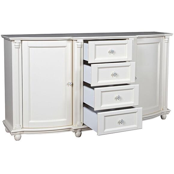 Тумба 3д «Валенсия Классик» П3.0589.0.05, Материал: массив березы, Цвет: Античная темпера (4J4A0099-1.jpg) Тумба 3д «Валенсия Классик» П3.0589.0.05, Материал: массив березы, Цвет: Античная темпера