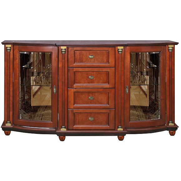 Тумба 3д «Валенсия Классик» П3.0589.0.06, Цвет: Каштан