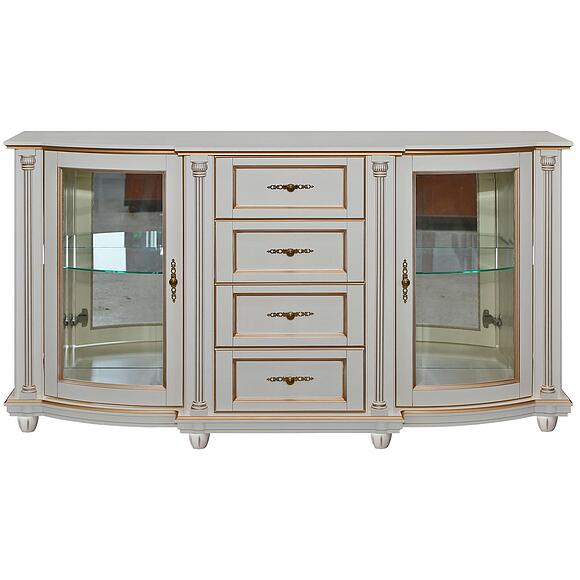 Тумба 3д «Валенсия Классик» П3.0589.0.06, Цвет: Античная темпера с золочением