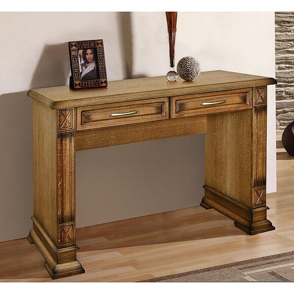 Стол туалетный «Верди Классик» П3.0487.1.36, Материал: массив дуба, Цвет: Дуб рустикаль с патинированием