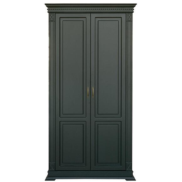 Шкаф для одежды 2д «Верди Классик» П3.0487.1.26, Материал: массив дуба, Цвет: Грин