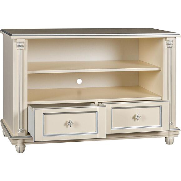 Тумба ТВ «Валенсия Классик» П3.0589.0.09, Цвет: Античная темпера с серебром