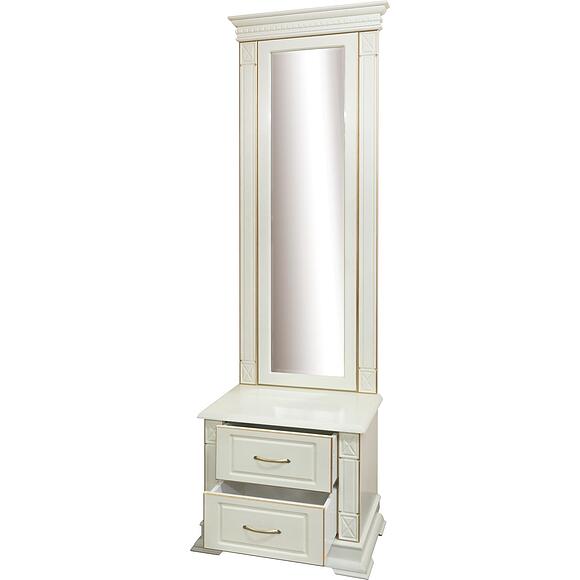 Трюмо «Верди Классик» П3.0487.3.08, Материал: массив дуба, Цвет: Слоновая кость с золочением (Trumo_Verdi_Lux_P433-08z_slonovaya_kost_s_zolocheniyem_.jpg) Трюмо «Верди Классик» П3.0487.3.08, Материал: массив дуба, Цвет: Слоновая кость с золочением