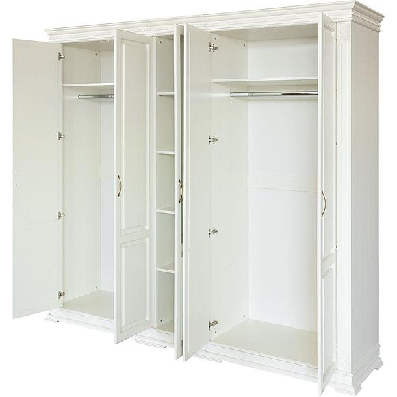 Шкаф для одежды 5д «Верди Классик» П3.0487.1.27, Материал: массив дуба, Цвет: Слоновая кость (8C3A0062-kopiya.jpg) Шкаф для одежды 5д «Верди Классик» П3.0487.1.27, Материал: массив дуба, Цвет: Слоновая кость