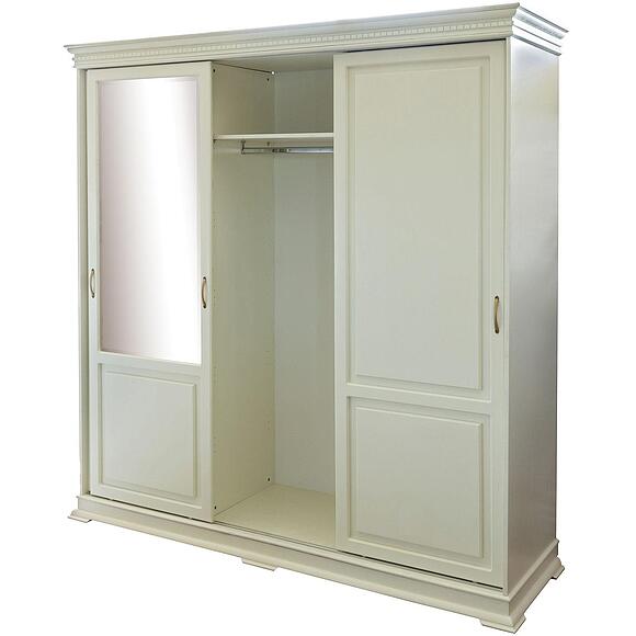 Шкаф-купе 3д «Верди Классик» П3.0487.1.38, Материал: массив дуба, Цвет: Слоновая кость (8C3A0091.jpg) Шкаф-купе 3д «Верди Классик» П3.0487.1.38, Материал: массив дуба, Цвет: Слоновая кость